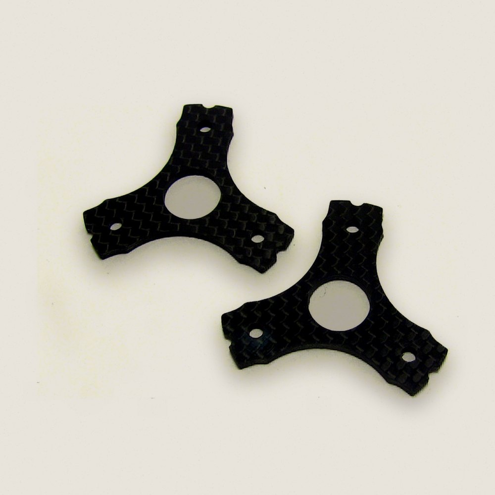 Wheel Weight Lock Plate, Graphite for XR10 - Hot Racing