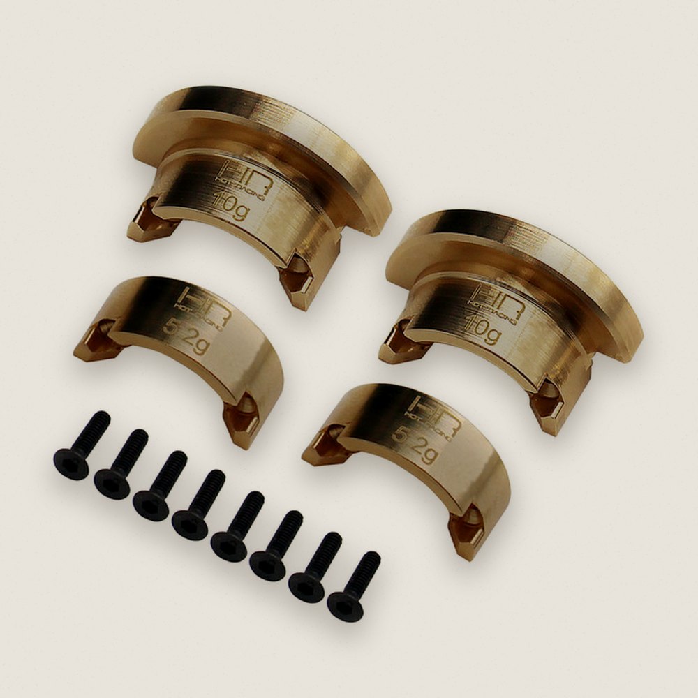 Spindle Weight, Modular Brass for AXTF21HAW, AX24 and SCX24 - Hot Racing