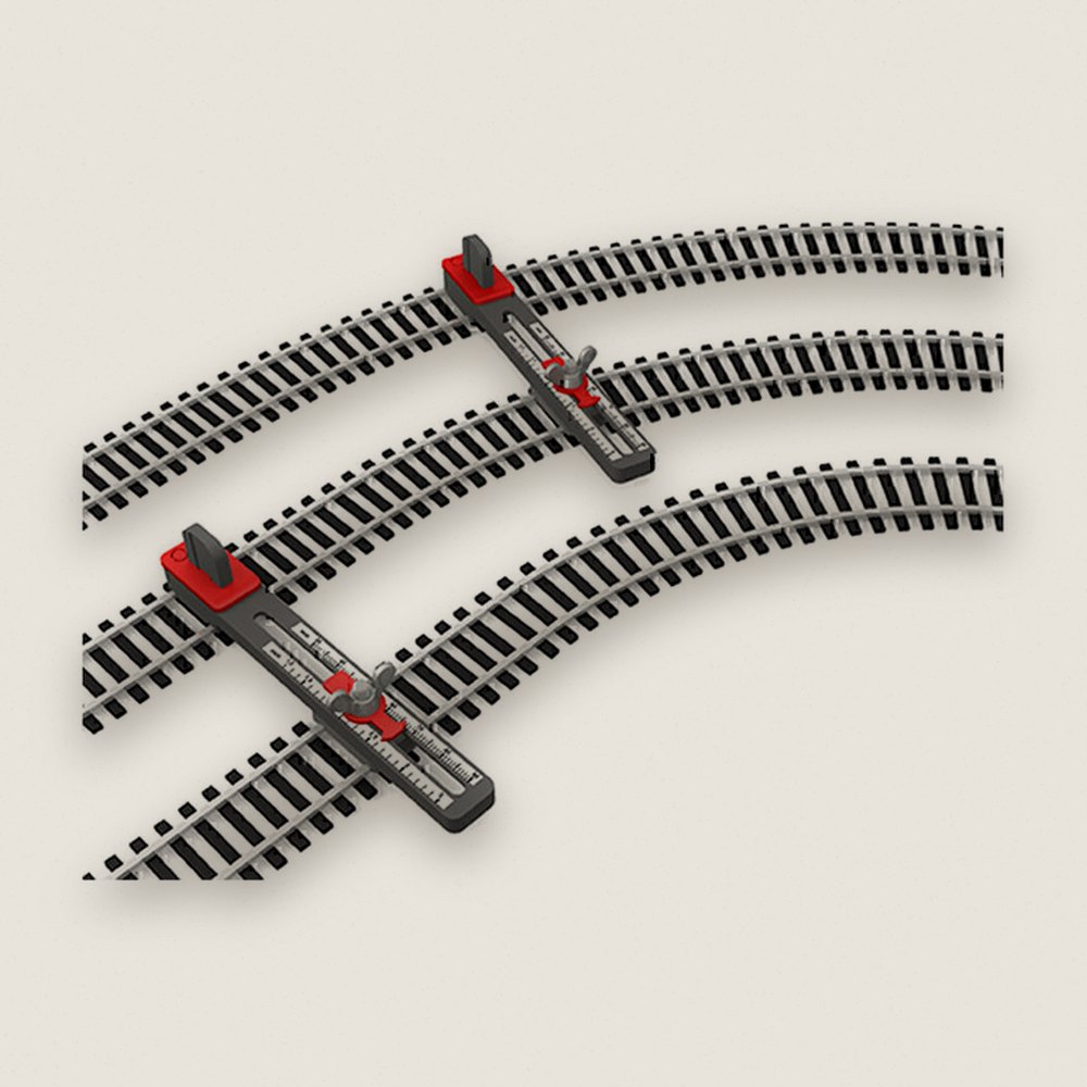 Adjustable Parallel Track Tool, HO - Bachmann