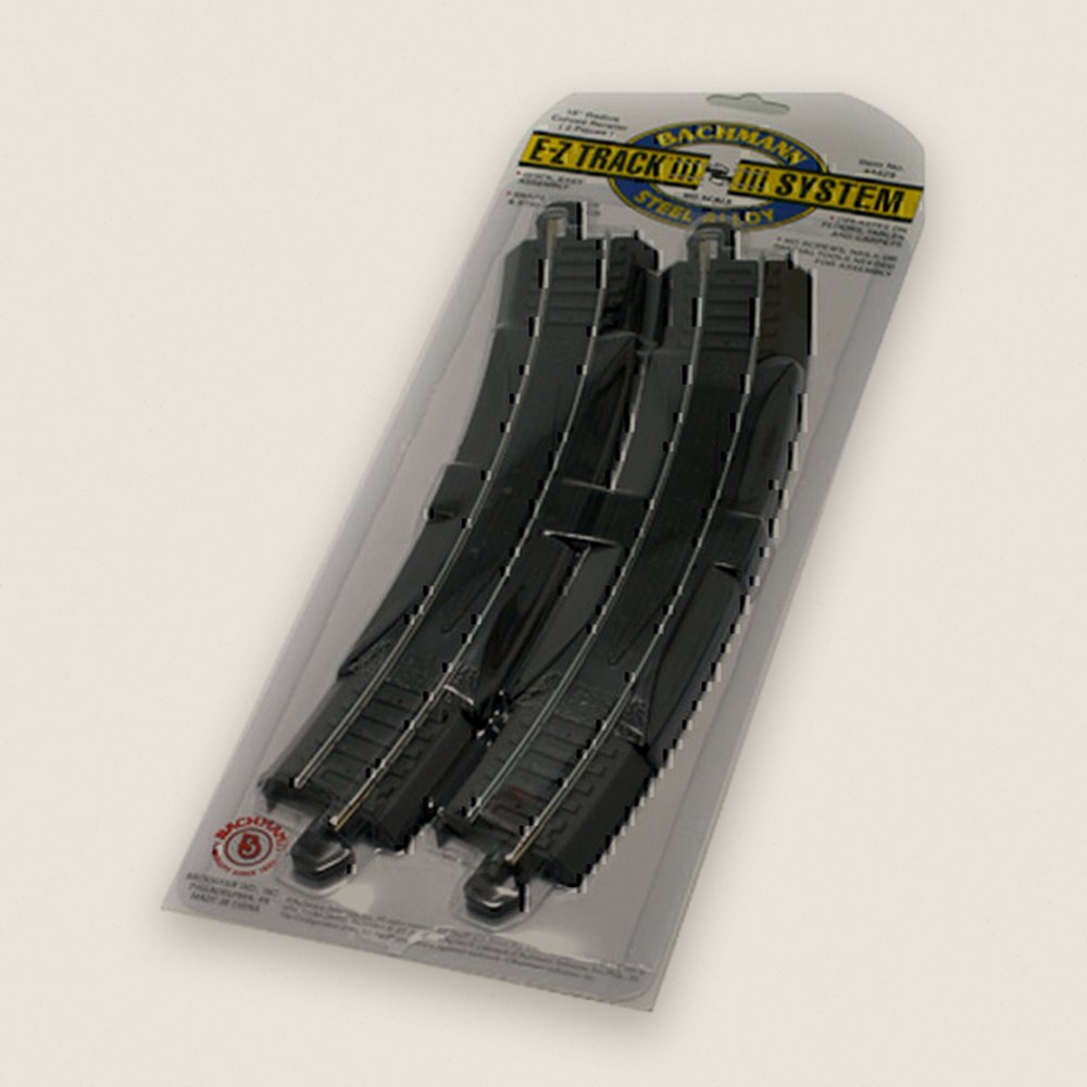 Radius Curve Rerailer, Steel EZ 18 (2), HO - Bachmann