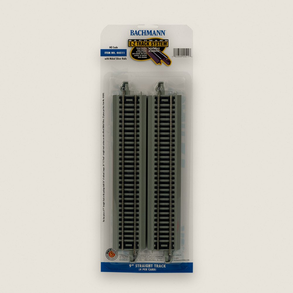 Straight, HO NS EZ 9 (4) - Bachmann