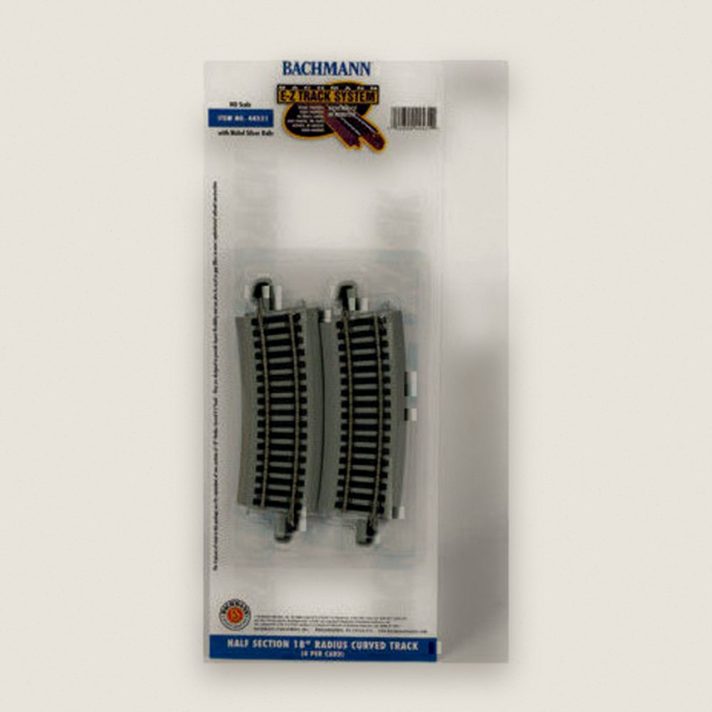 Radius 1/2 Curve Track, HO NS EZ 18 - Bachmann