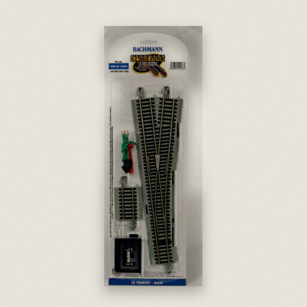 Remote Switch, HO NS EZ #5 Right-Hand - Bachmann
