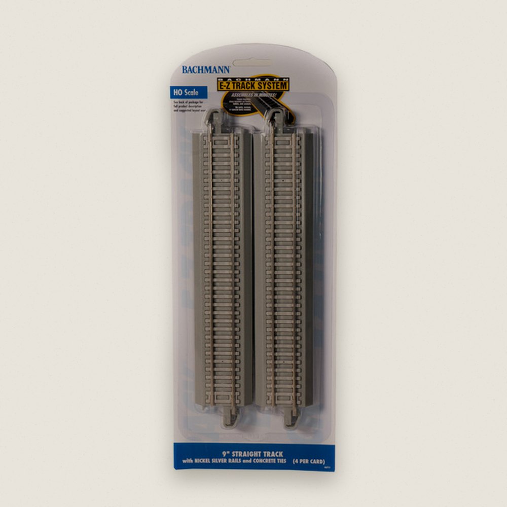 Straight Track, HO 9 with Concrete Ties - Bachmann