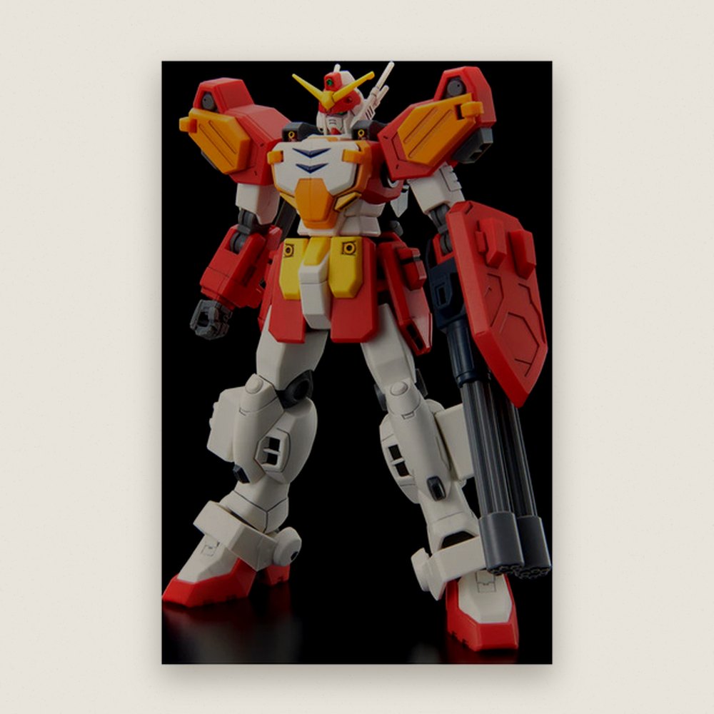 Gundam Heavyarms Custom Gundam Wing HGAC 1/144 Plastic Model Kit - Bandai