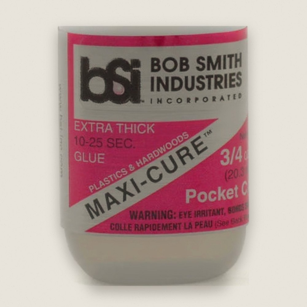 Maxi-Cure Pocket CA Glue, 3/4 Ounce - Bob Smith Industries