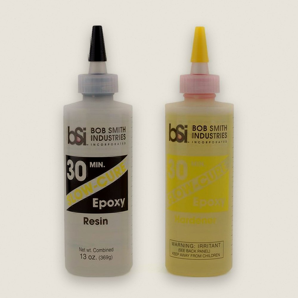 Epoxy Adhesive, Slow-Cure 30 Minute, 13oz - Bob Smith Industries