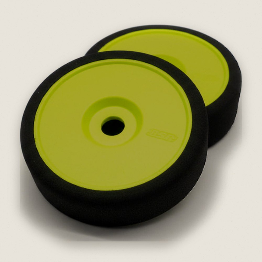 1/8 Buggy Tires, Yellow Wheel, Red Compound (2) - bxr Johns Bsr Racing