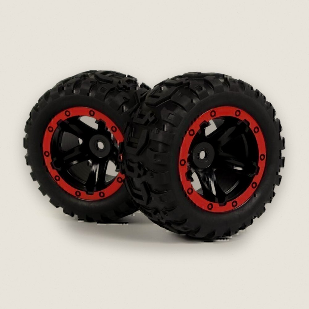 Wheels/Tires, for Slyder MT - BlackZon