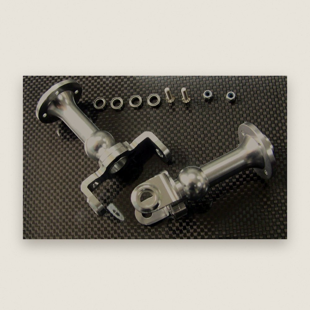 Drive Shaft Tube with Bearing C-Hubs for Clod Buster - Hot Racing