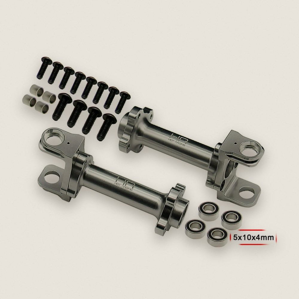 Heavy-Duty Bearing Aluminum Axle Tube Kit for Clod Buster - Hot Racing