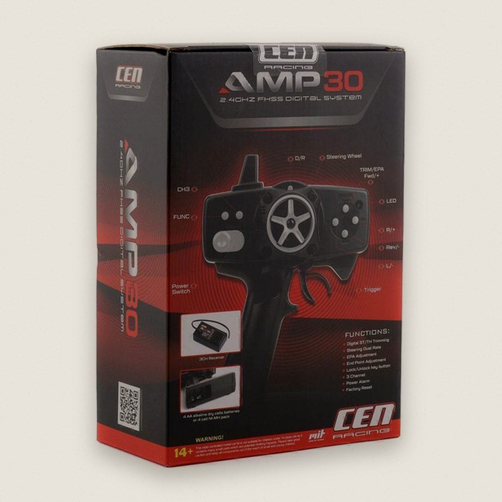 Amp30 2.4GHz Radio System, Tx/Rx - CEN Racing