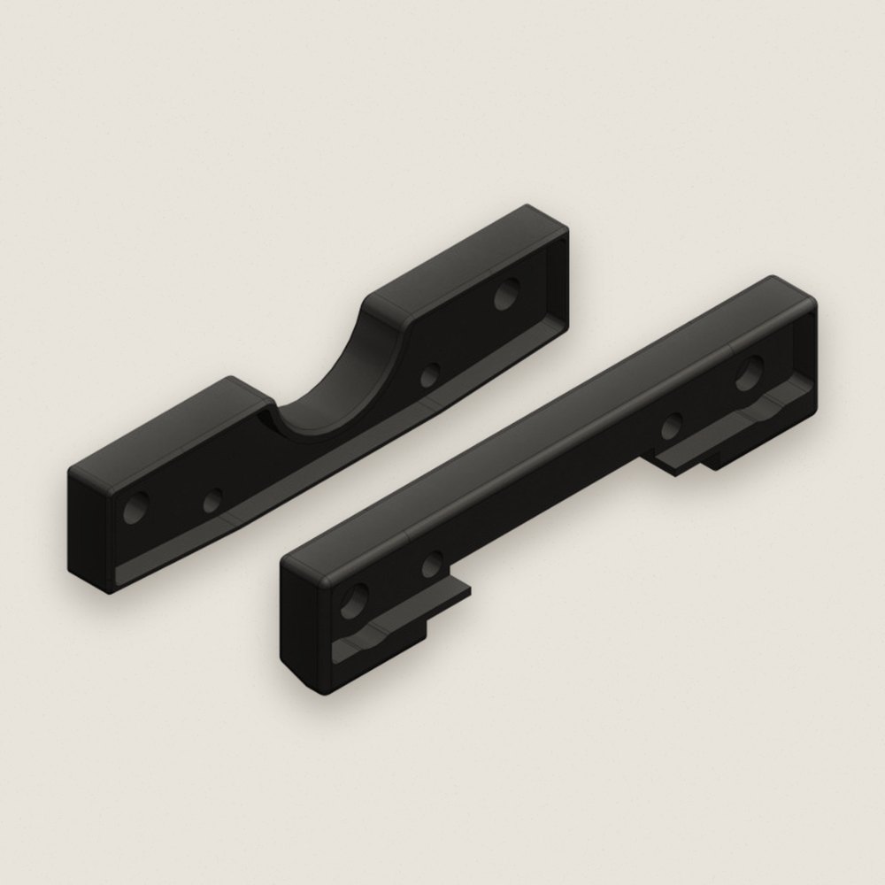 Front Suspension Arm Mount, Composite, 1 Set for Dementor Kron - Corally