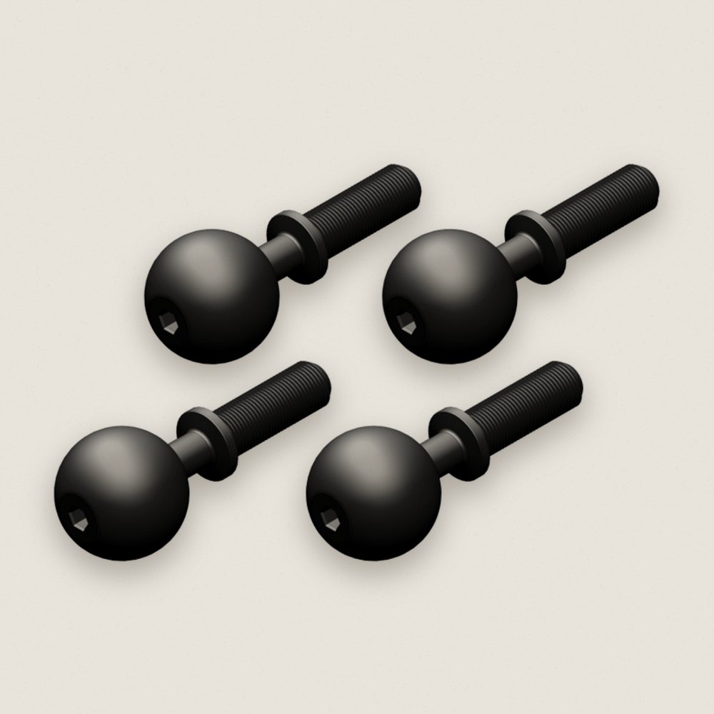 Steel Pivot Ball, 4 Pcs for Dementor, Kronos, Python, Shogun - Corally