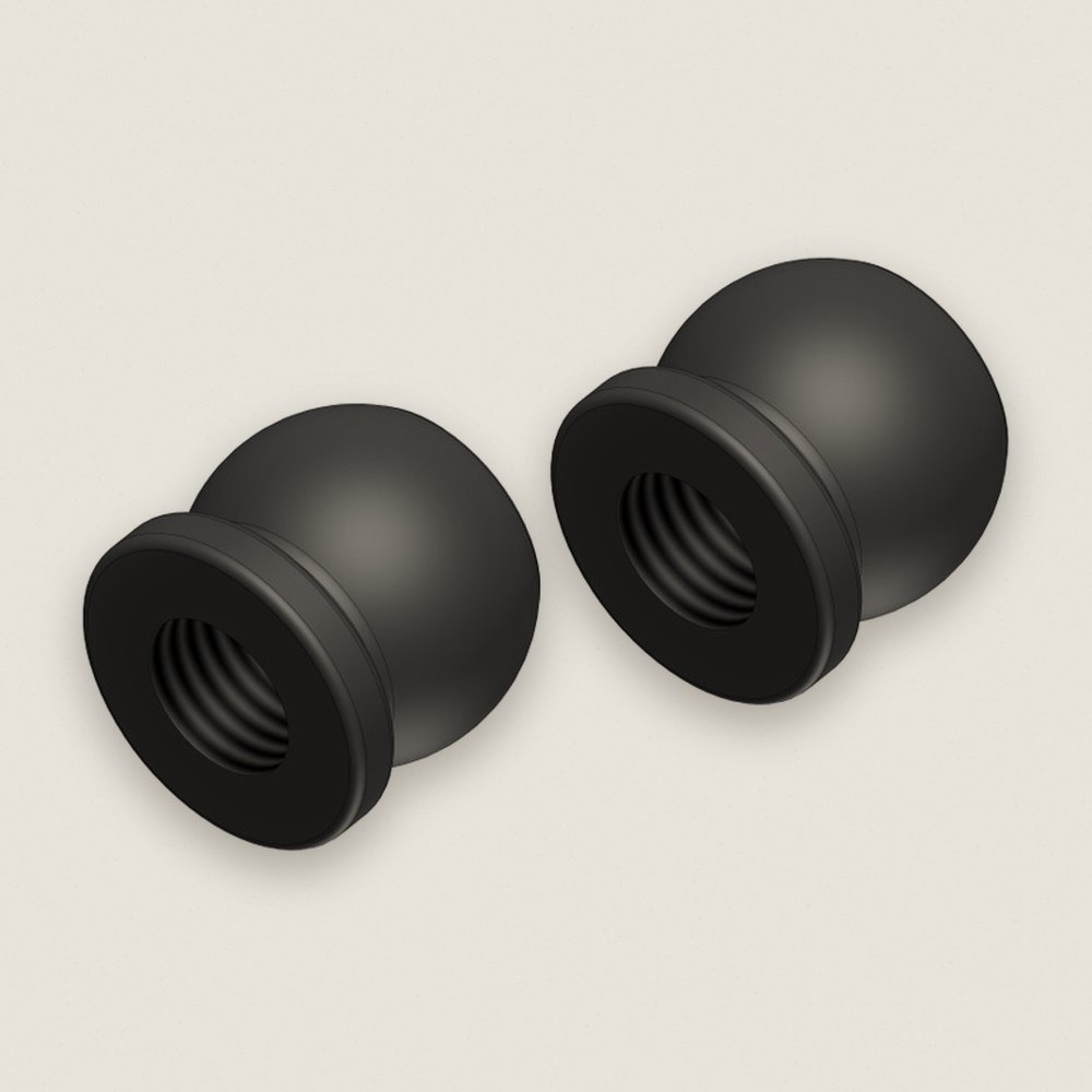 Steel Threaded Ball, 6mm, 2 Pcs for Dementor, Kronos, Python, S - Corally