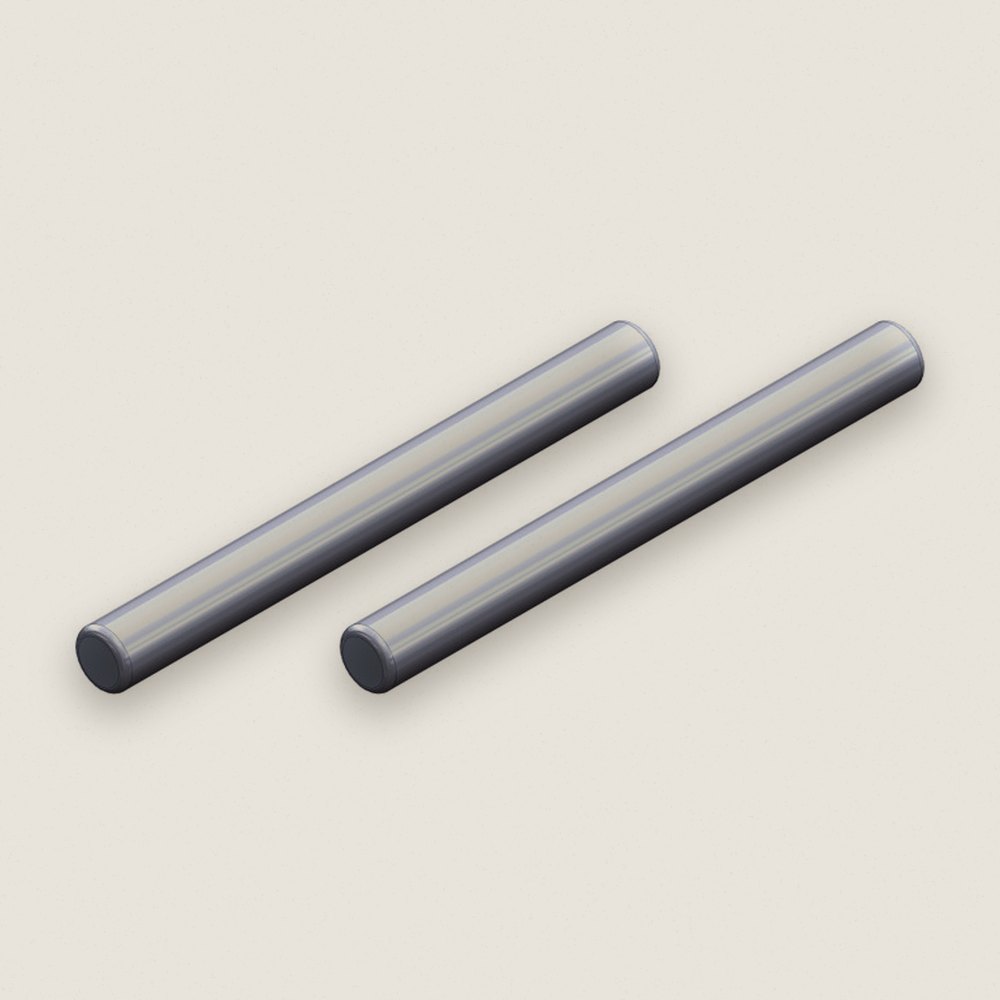 Upper Front Suspension Arm Pivot Pin, Steel, 2 Pcs for Dement - Corally