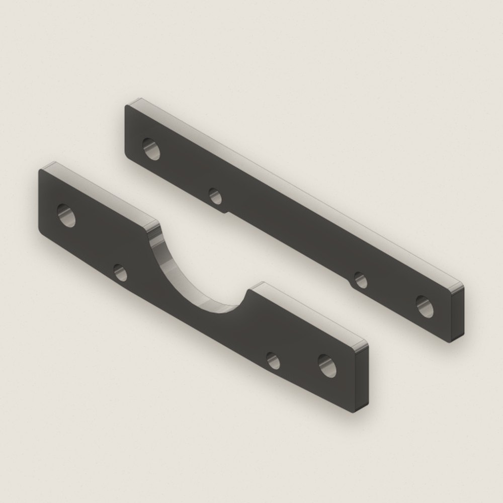 Aluminum Rear Suspension Arm Mount, 1 Set for Dementor Kronos - Corally