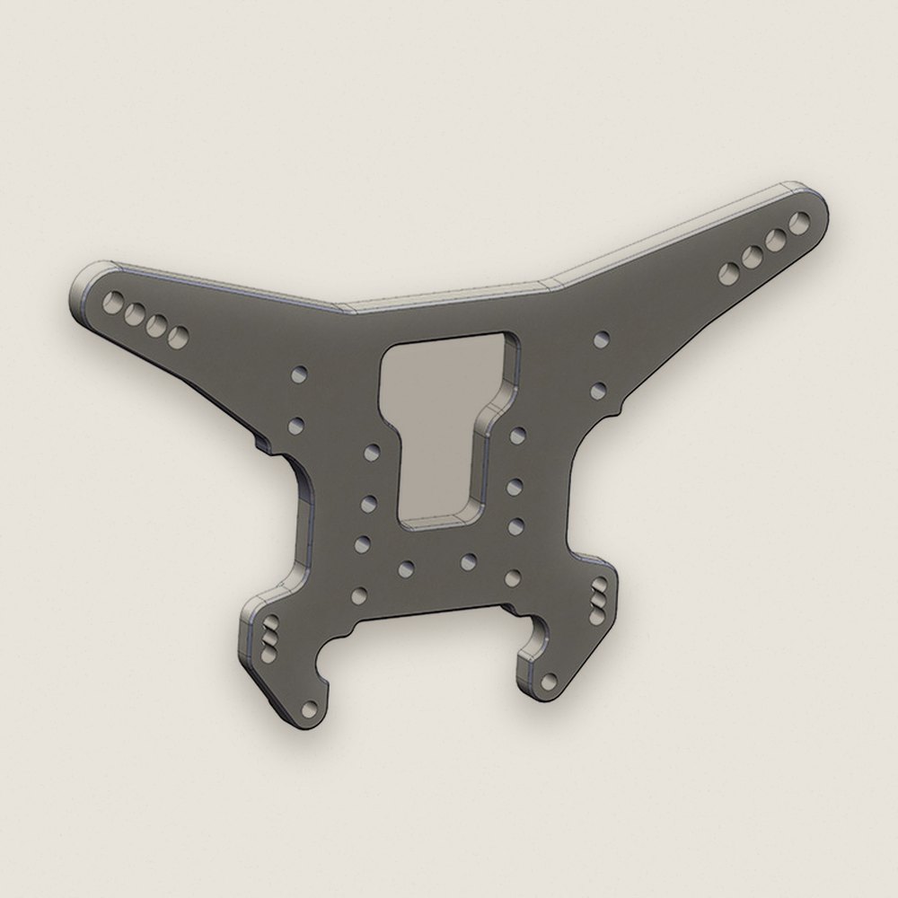 Rear Aluminum Shock Tower for Truggy Mt - Corally