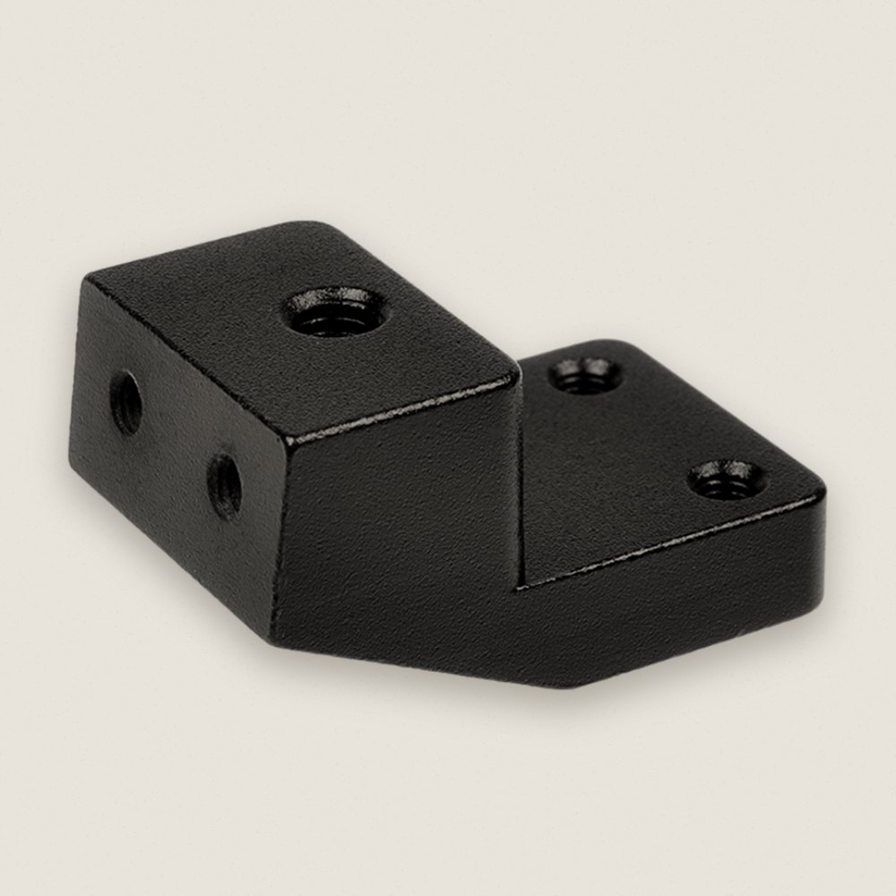 Steering Deck Holder, XTR Aluminum Black, 1 Pc - Corally