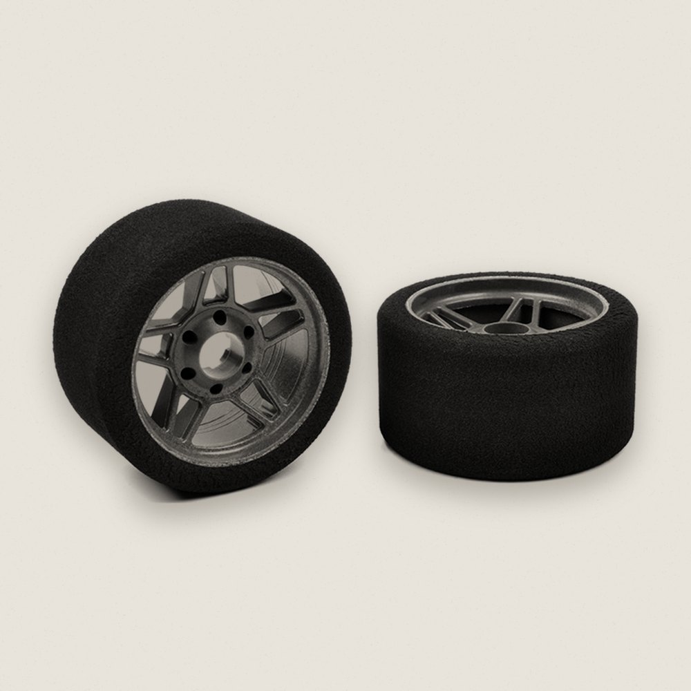 Foam Tires, Attack 1/8 35 Shore Front for Carbon Rims (2) - Corally