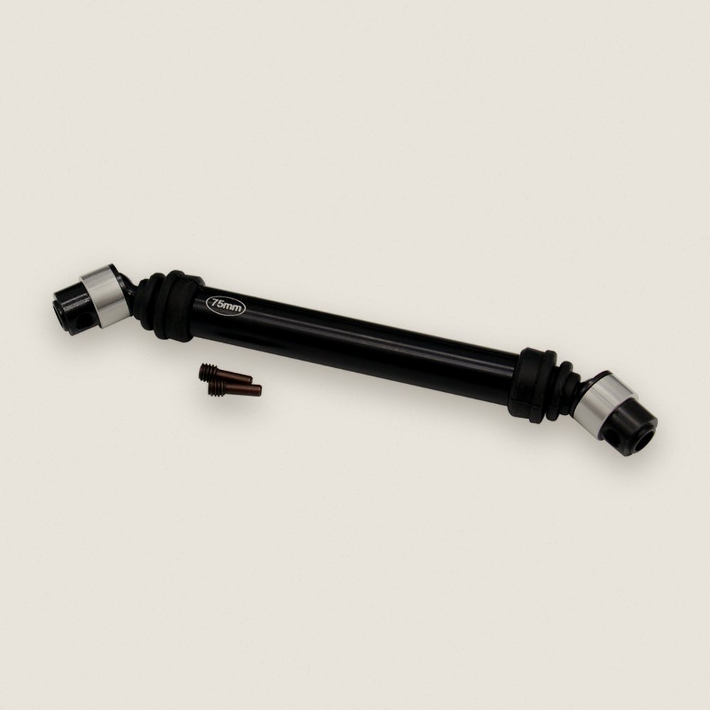 CV Splined Drive Shaft, Lightweight Metal 130-155mm - Hot Racing