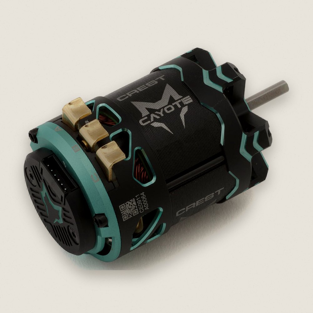 Sensored Brushless Motor, Crest Modi 540 1/10 (9.0t) - Cayote