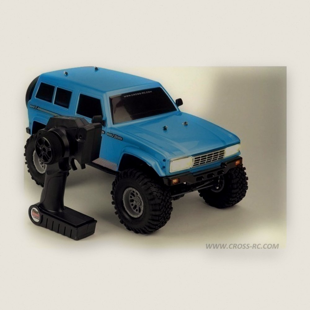 FR4 1:10 Demon 4x4 RTR, Blue, No Battery or Charger - Cross RC