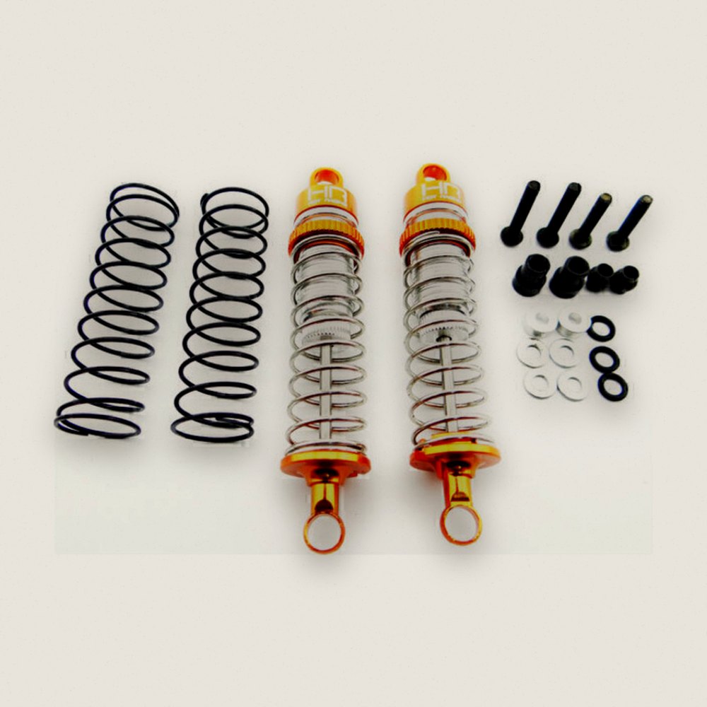 Aluminum 62mm Threaded Shocks (2), Assembled for Dromida 1/18 - Hot Racing