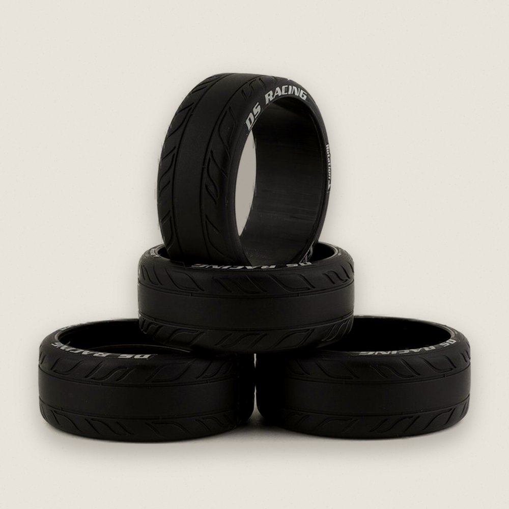 Treaded Drift Tires (4), Finix Friction HF, HF-5 - DS Racing