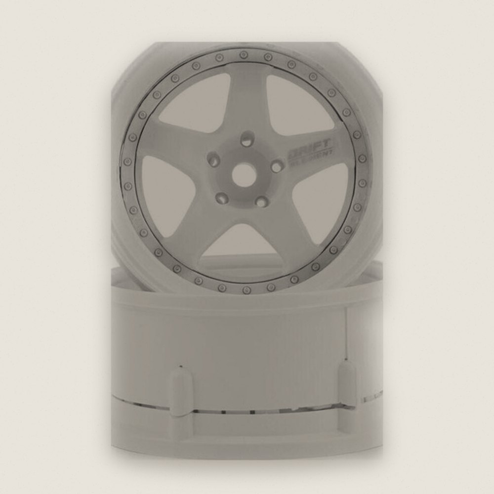 Drift Wheels, Drift Element 5 Spoke, Triple Black (2) - DS Racing