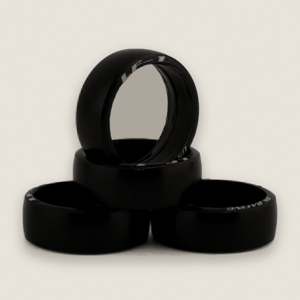 Mini-Z Drift Tires, 8.5mm Narrow Front (4), 20mm, LF-1 - DS Racing