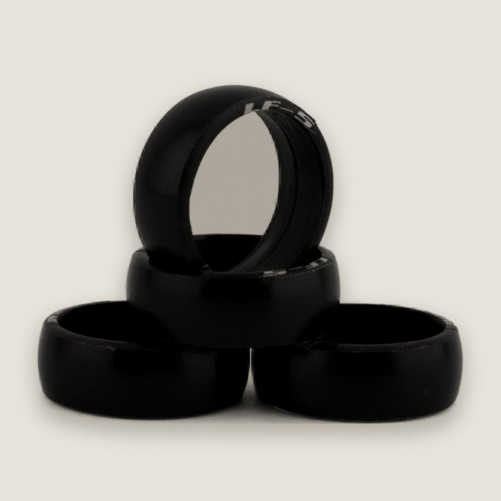 Mini-Z Drift Tires, 8.5mm Narrow Front (4), 20mm, LF-5 - DS Racing