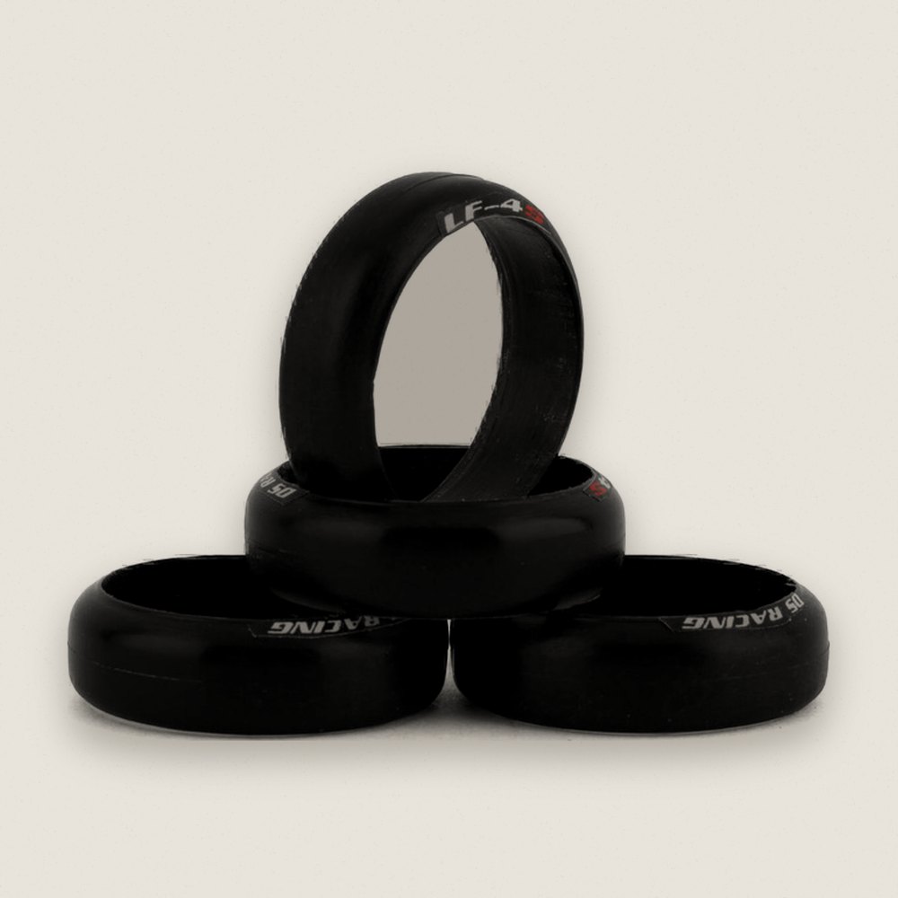 Mini-Z Drift Tires, 8.5mm Narrow Front (4), 22mm, LF-4 - DS Racing