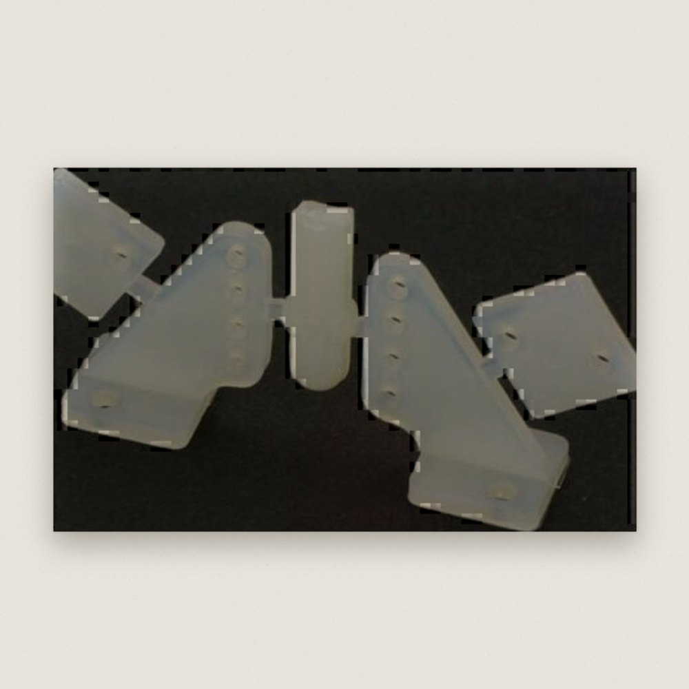 Control Horn, Nylon, 1/2A (2) - DU-BRO