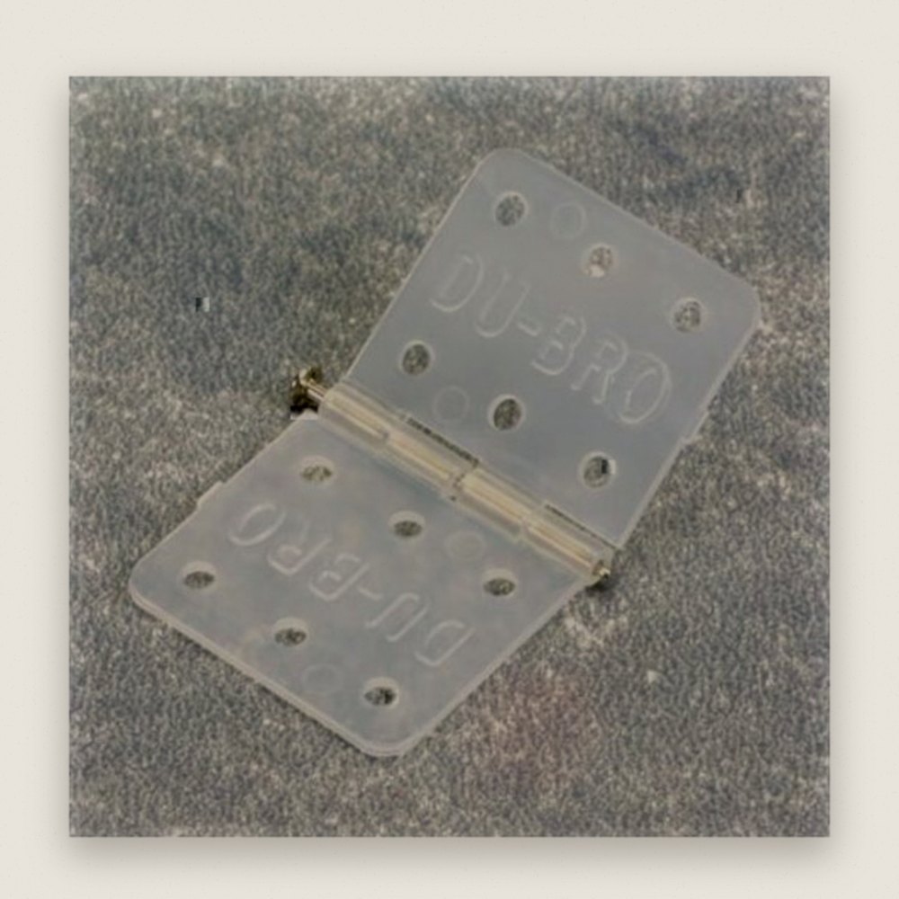 Nylon Hinge, Standard (6) - DU-BRO