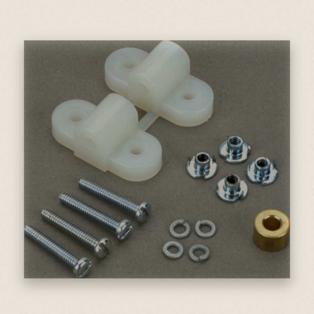 Nose Gear Blocks, Nylon (2) - DU-BRO