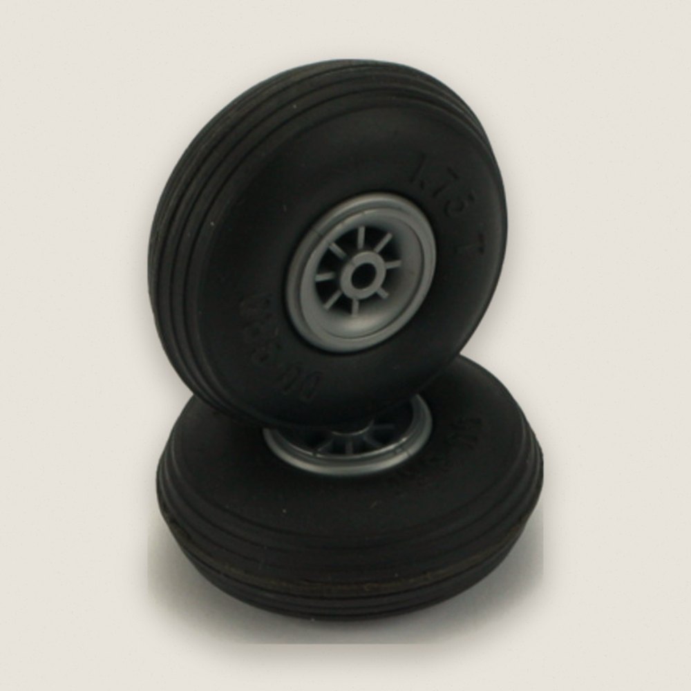 Treaded Wheels, 1-3/4 Inch, Qty 2 - DU-BRO