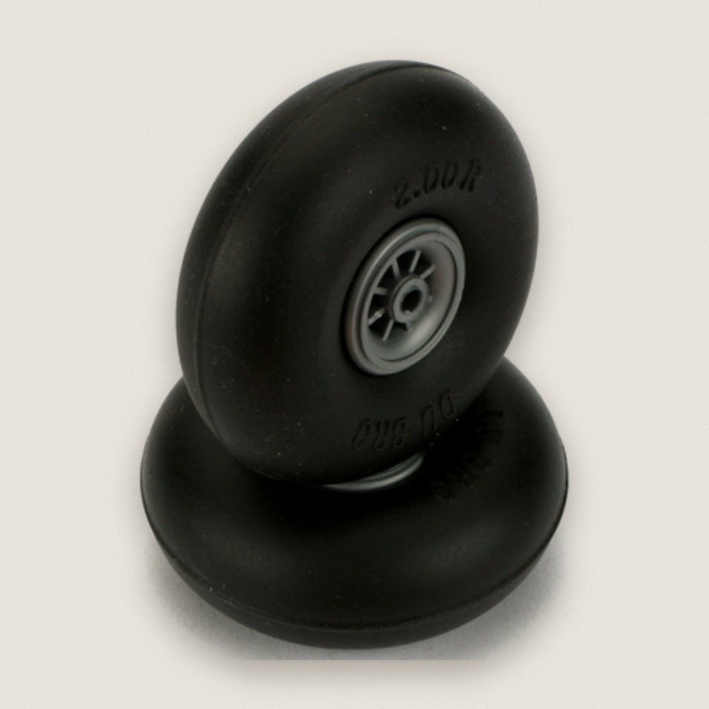 Smooth Wheels, 2 Inch, Qty 2 - DU-BRO