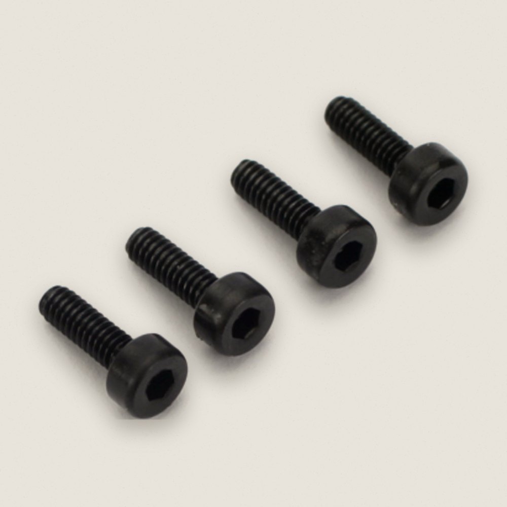 Socket Head Cap Screws, M2x6mm (SHCS), Qty 4 - DU-BRO