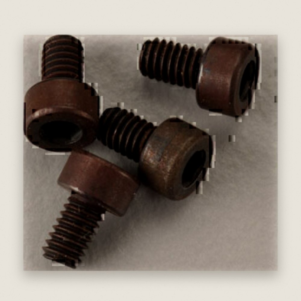 Socket Head Cap Screws, M2.5x4mm (SHCS), Qty 4 - DU-BRO