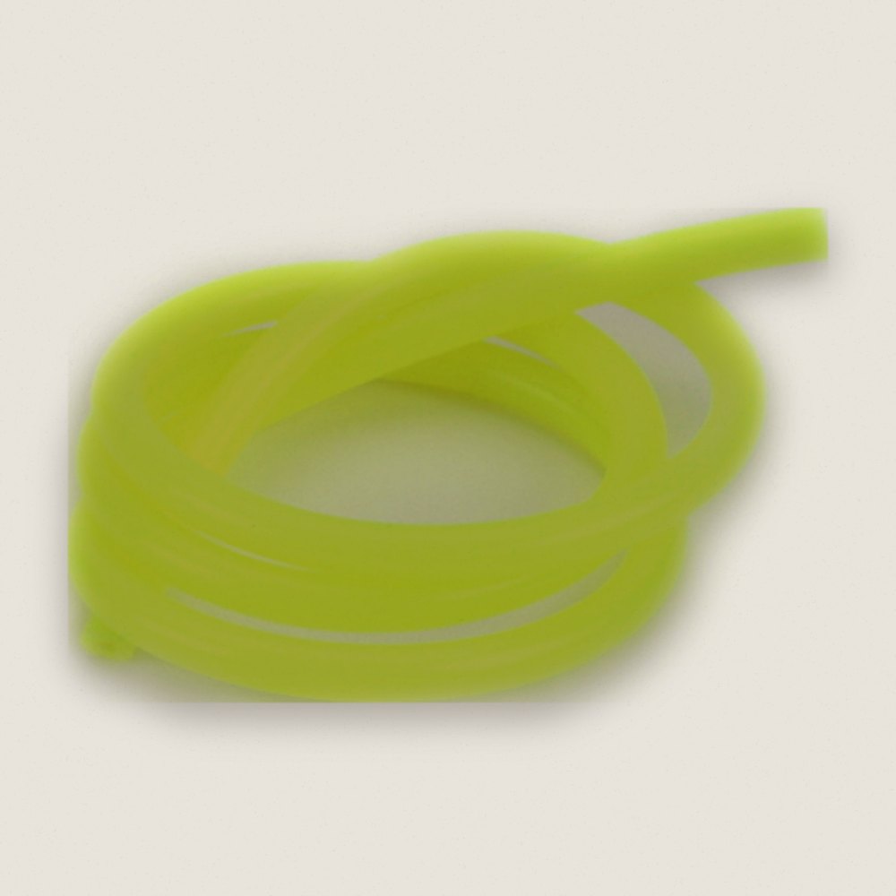 Yellow Silicone Fuel Tubing, 2 Feet - DU-BRO