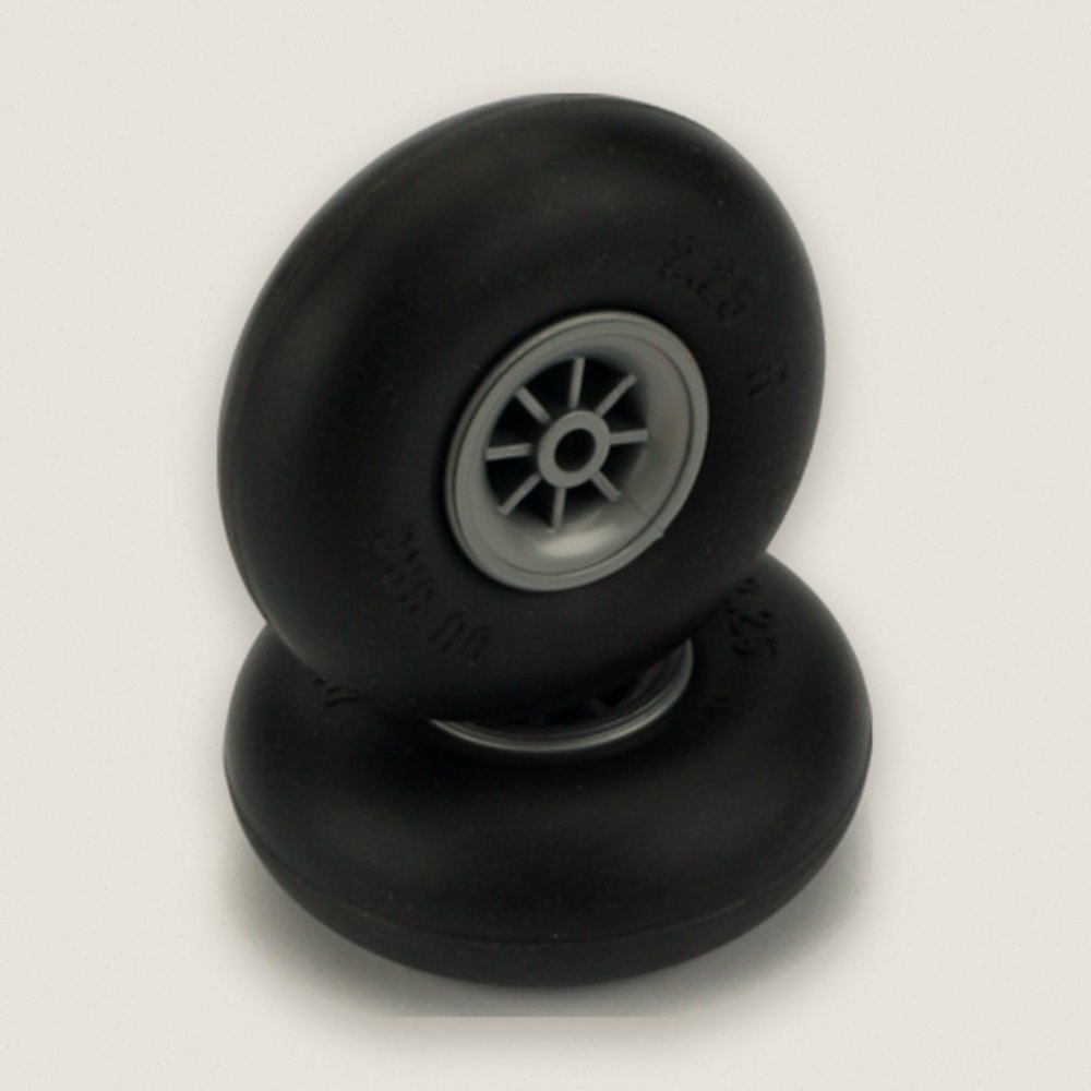 Smooth Wheels, 2-1/4 Inch, Qty 2 - DU-BRO