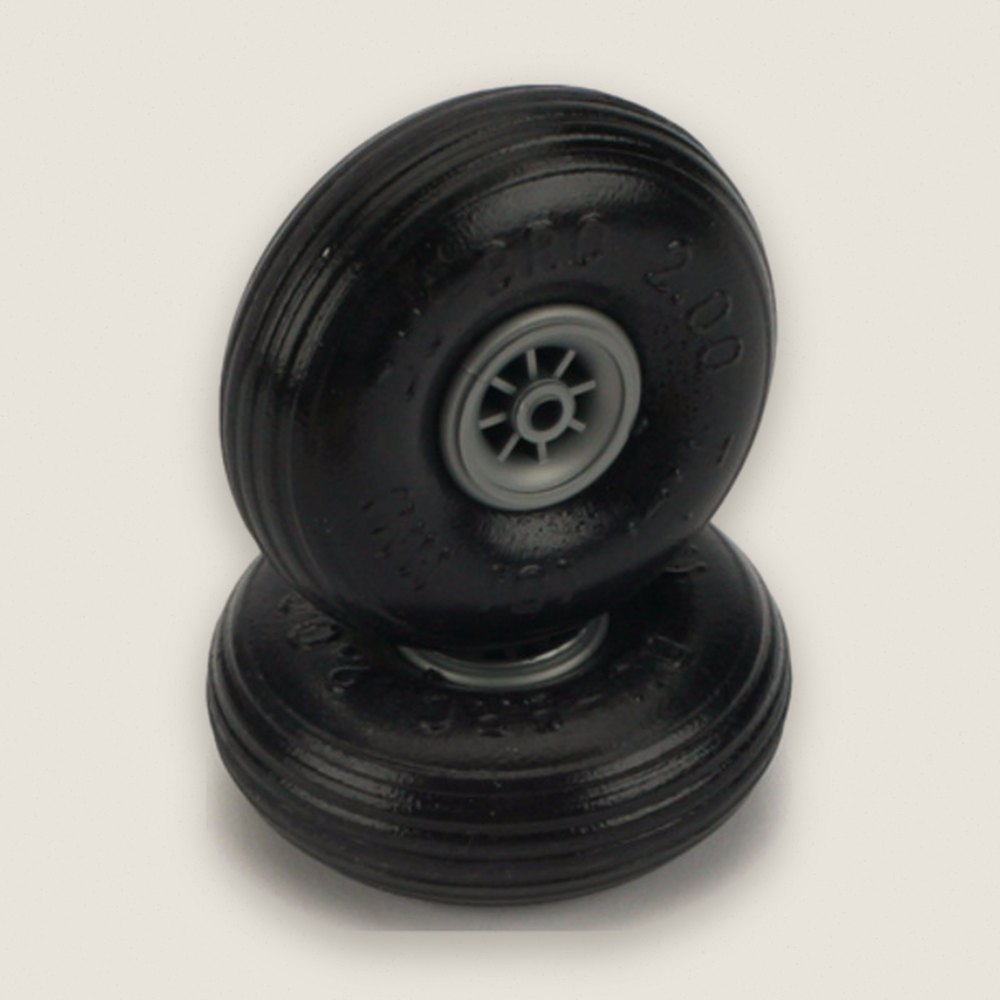 Treaded Lite Wheels, 2-1/4 Inch, Qty 2 - DU-BRO