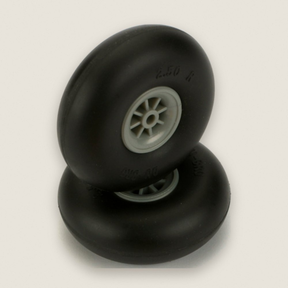 Smooth Wheels, 2-1/2 inch, Pair - DU-BRO