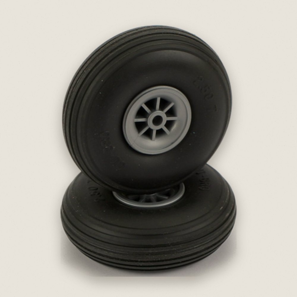 Treaded Wheels, 2-1/2 inch - DU-BRO