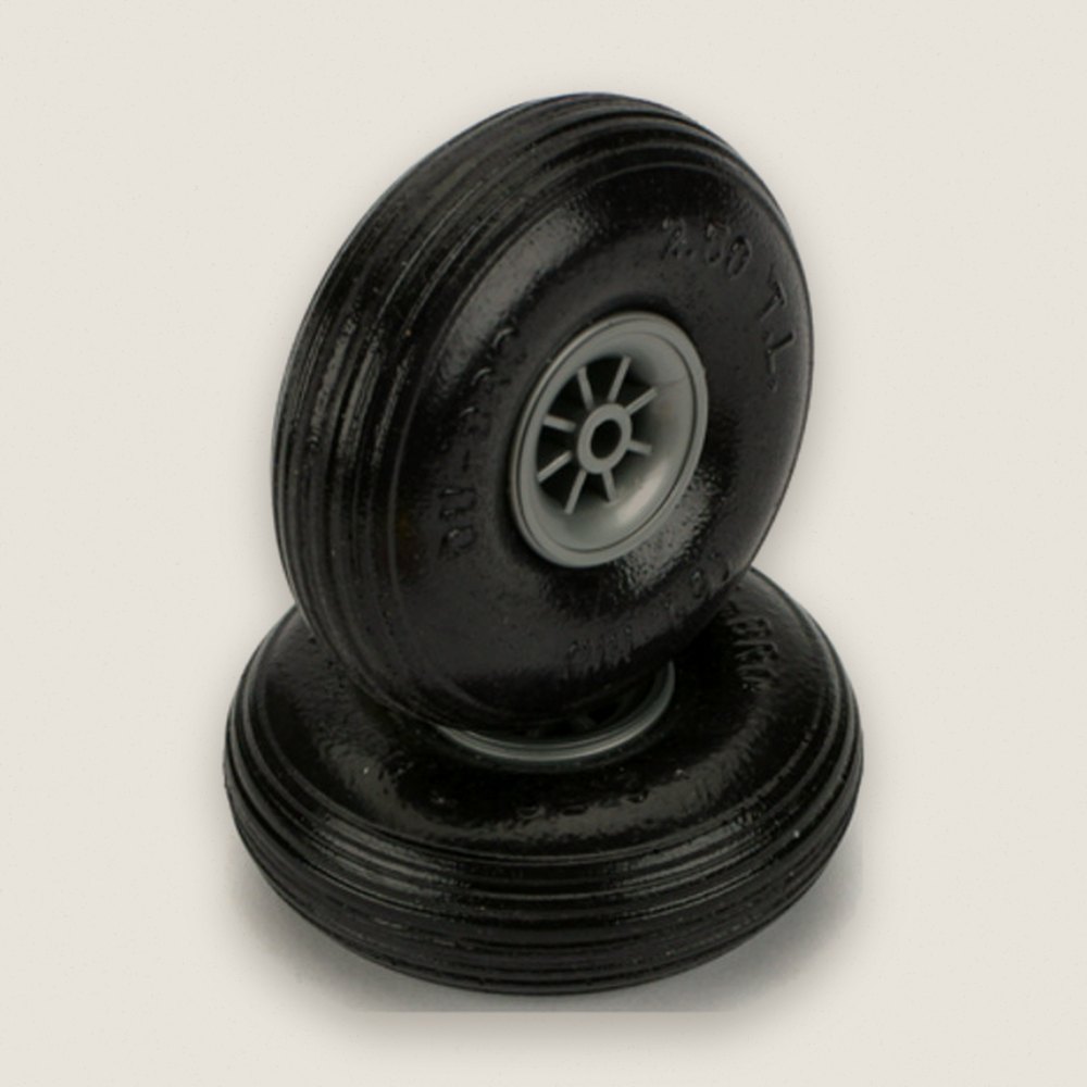 Treaded Lite Wheels, 2-1/2 inch, Pair - DU-BRO