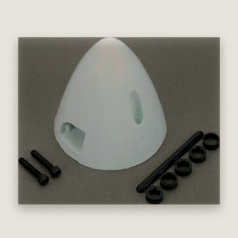 White 2-Blade Spinner, 1-1/2 inch - DU-BRO