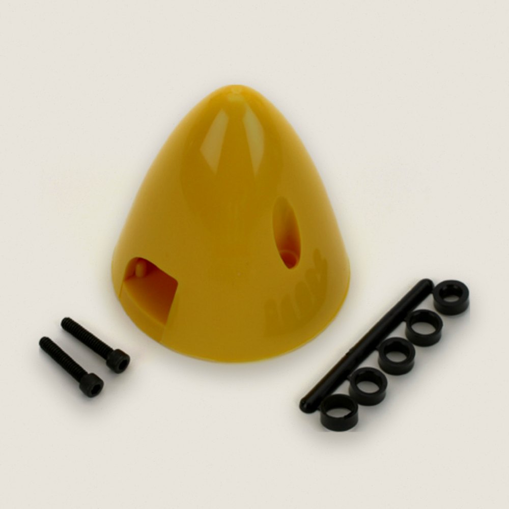 Yellow 2-Blade Spinner, 1-1/2 inch - DU-BRO