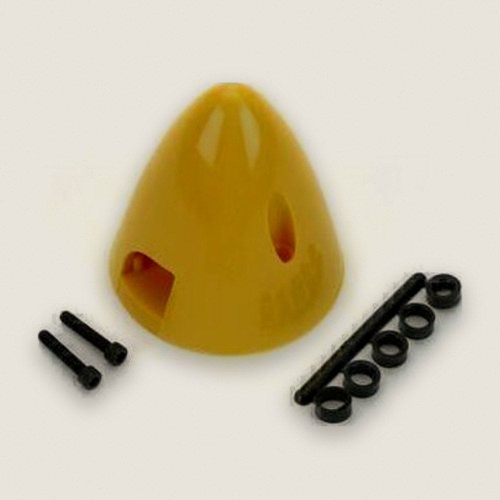 Yellow 2-Blade Spinner, 1-3/4 inch - DU-BRO