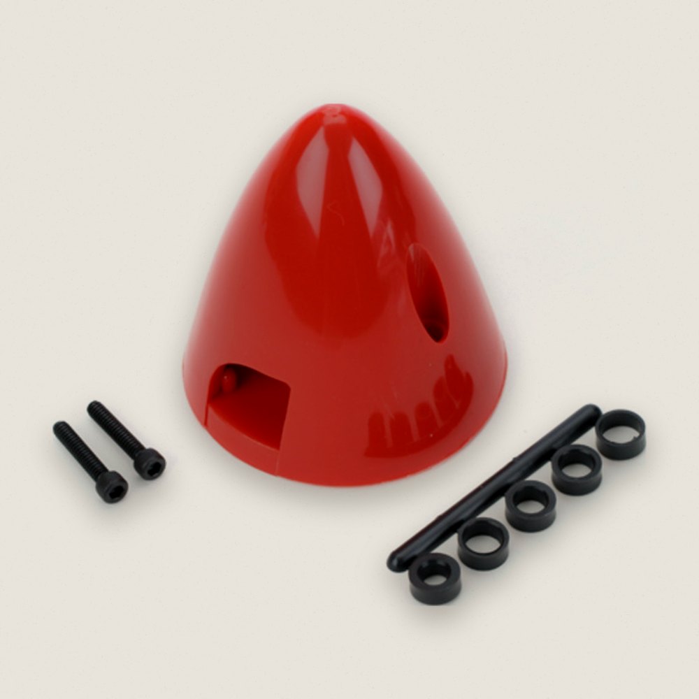 Red 2-Blade Spinner, 2-3/4 inch - DU-BRO